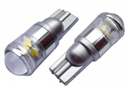 Светодиодная лампа W5W (T10) 4SMD (5050) CREE WHITE