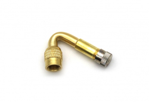 Удлинитель вентиля (ниппеля) (45 градусов, металлический, 10 шт.)