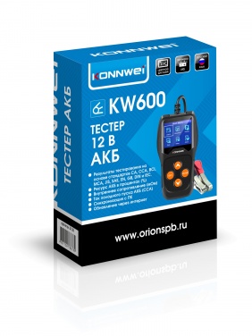 Тестер аккумуляторных батарей Konnwei KW600