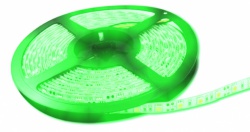 Светодиодная лента 60 LED5050, 12В, 5м, зеленый цв, IP65