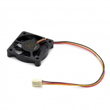 Вентилятор 12В (50х50х10 мм) с датчиком оборотов и разъемом