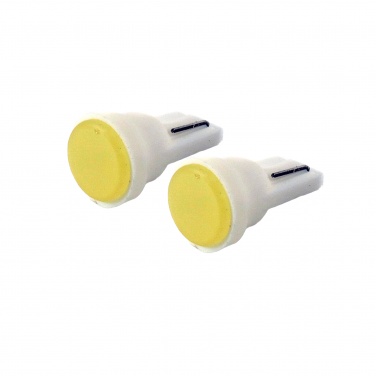 LED лампа (2 ШТ) W5W (T10) 1SMD (COB) WHITE, в габариты, подсветка номера и дверей