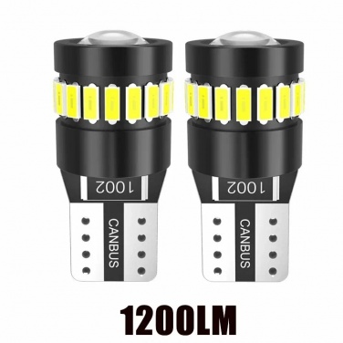 LED лампа (2 ШТ) W5W (T10) 18SMD (3014), 12/24В, CANBUS