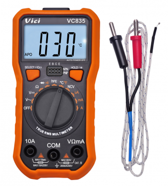 Мультиметр цифровой VC835 (автодиапазонный)