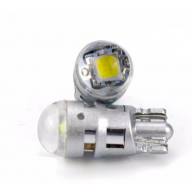 LED лампа (2 ШТ) W5W (T10) 1SMD (5050) LG CHIP WHITE, в габариты; подсветка номера и дв.