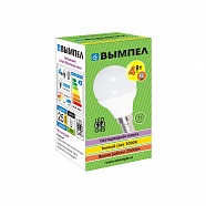 Лампа G45, E14, 4Вт, тёпл.свет