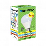 Лампа A65, E27, 12Вт, хол.свет