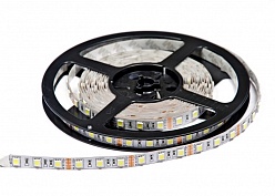 Светодиодная лента 60 LED5050, 12В, 5м, красный цв, IP20