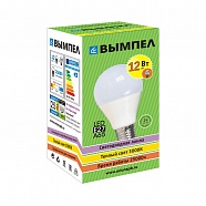 Лампа A65, E27, 12Вт, тёпл.свет