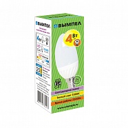 Лампа C37, E14, 4Вт, тёпл.свет