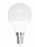 Лампа G45, E14, 6Вт, теплый свет